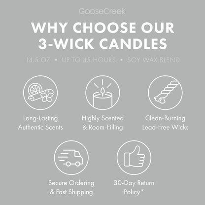 Baby Powder 3-Wick Candle