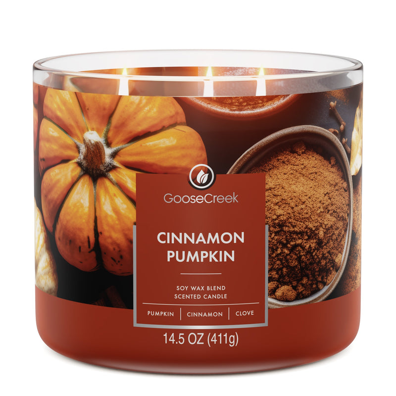 Cinnamon Pumpkin 3-Wick Candle | Signature Pick