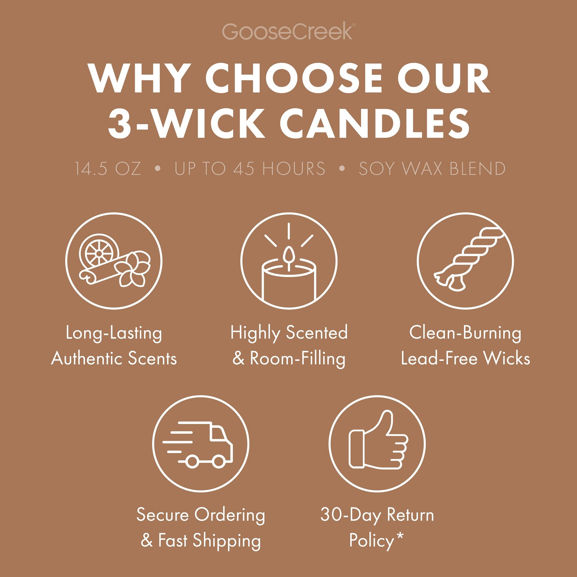 Earl Grey Tea 3-Wick Candle